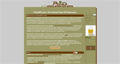 Desktop Screenshot of priusdiy.com